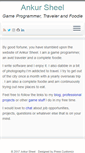 Mobile Screenshot of ankursheel.com